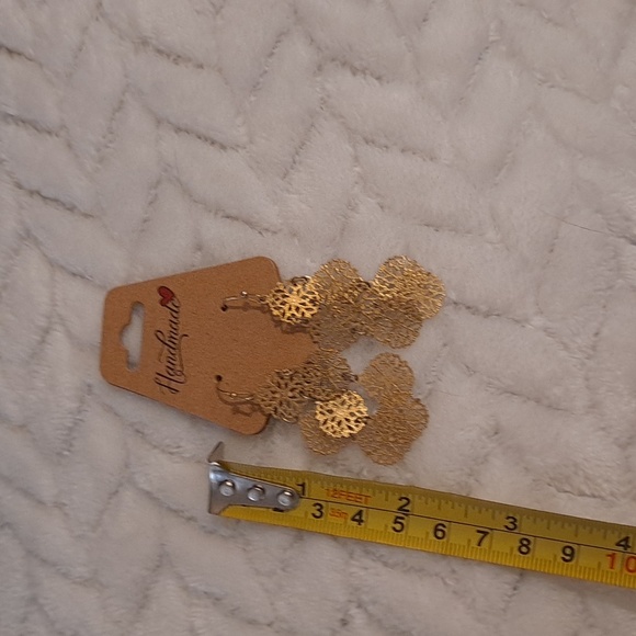 Gold earrings - Picture 3 of 3